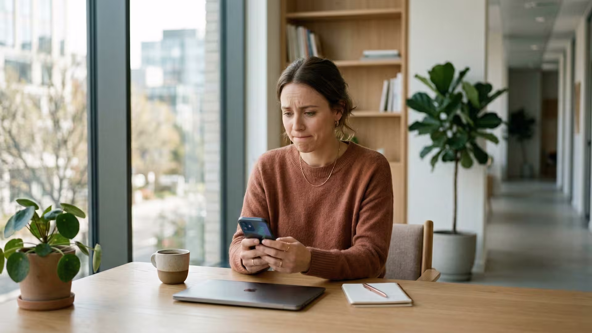 Waiting for a call after interview